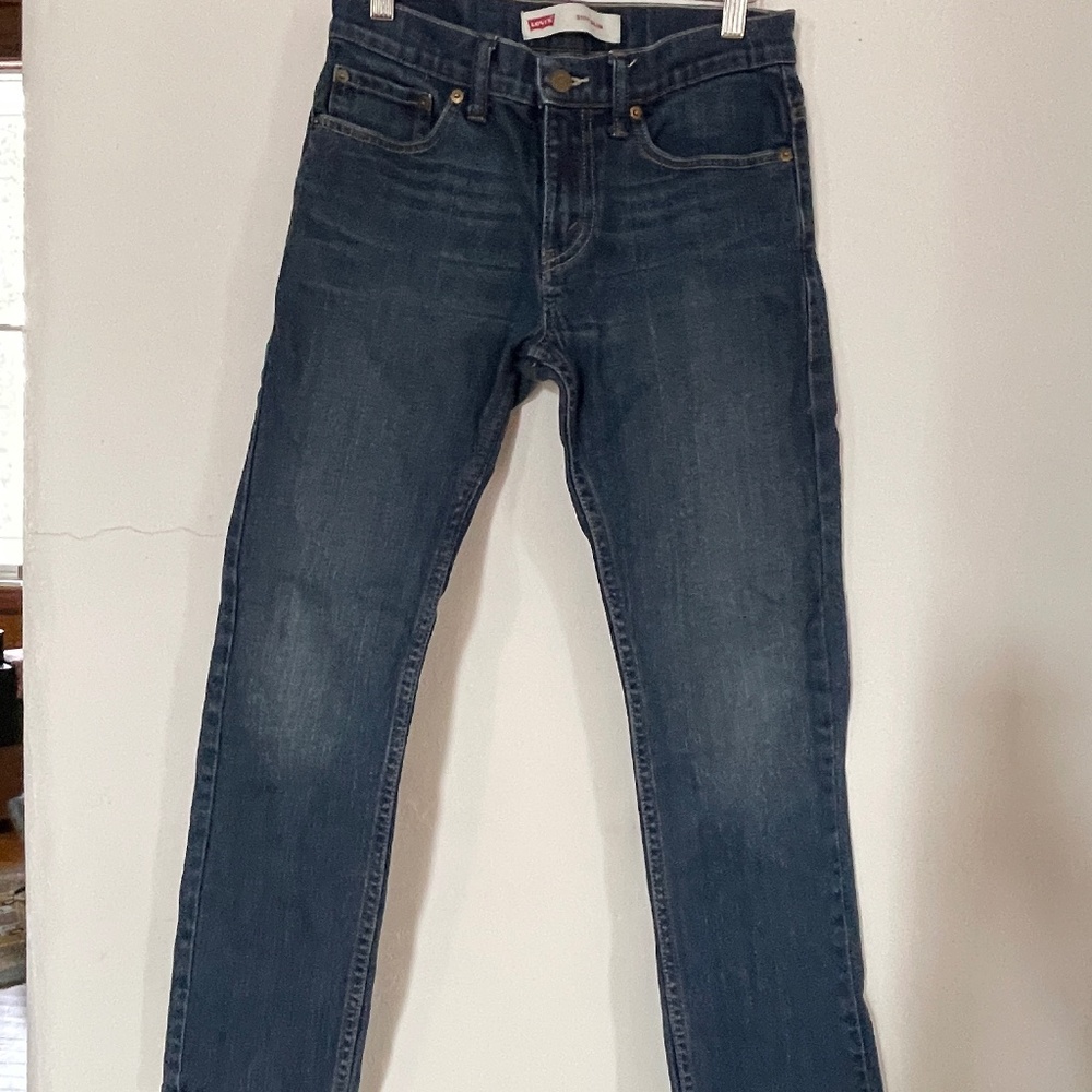 Levi's 511 Slim Fit Jeans. Size 14 Reg. Waist 27". Inside leg 27"